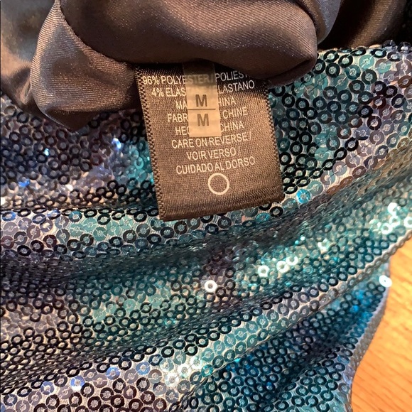 Tahari ~Size M~Caicos Sequin Mermaid Tank Top - Picture 12 of 16